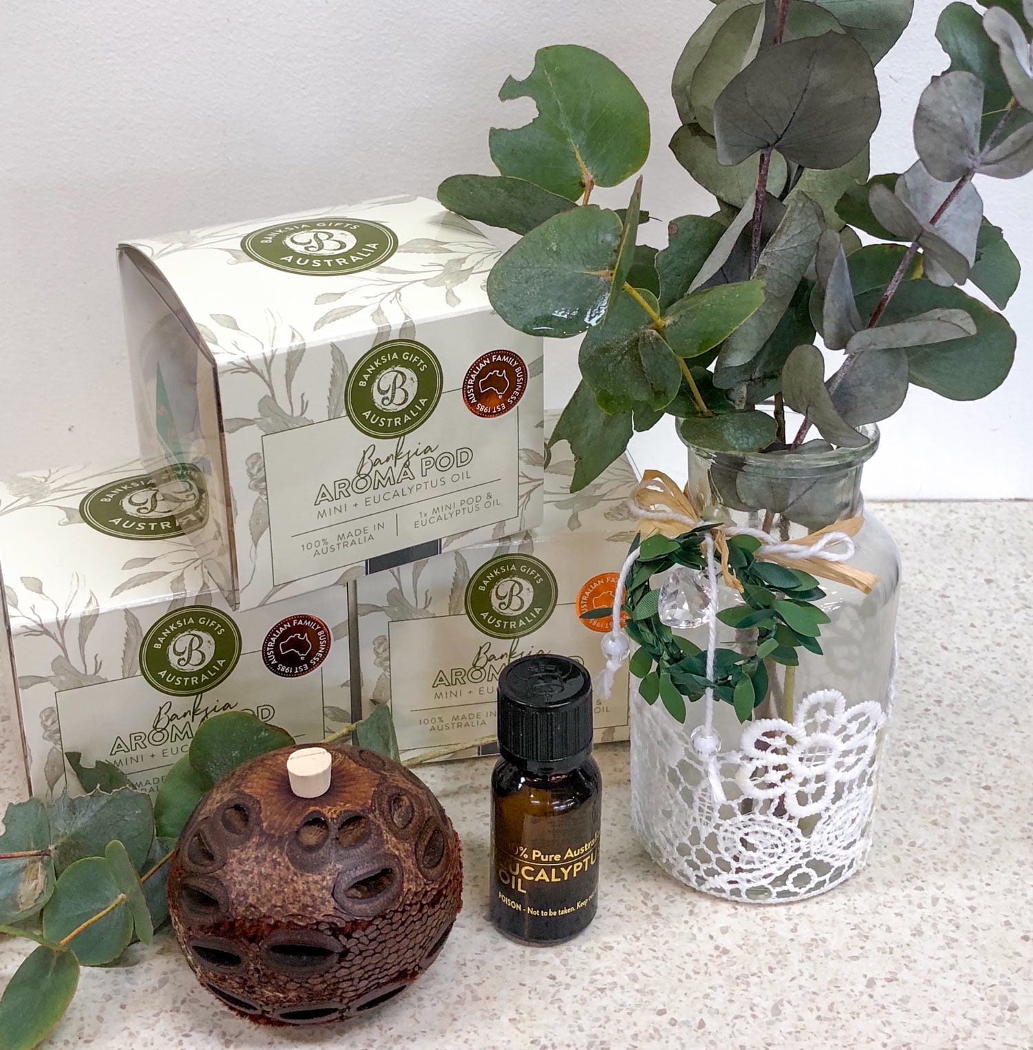Banksia Aroma Pod Gift Box