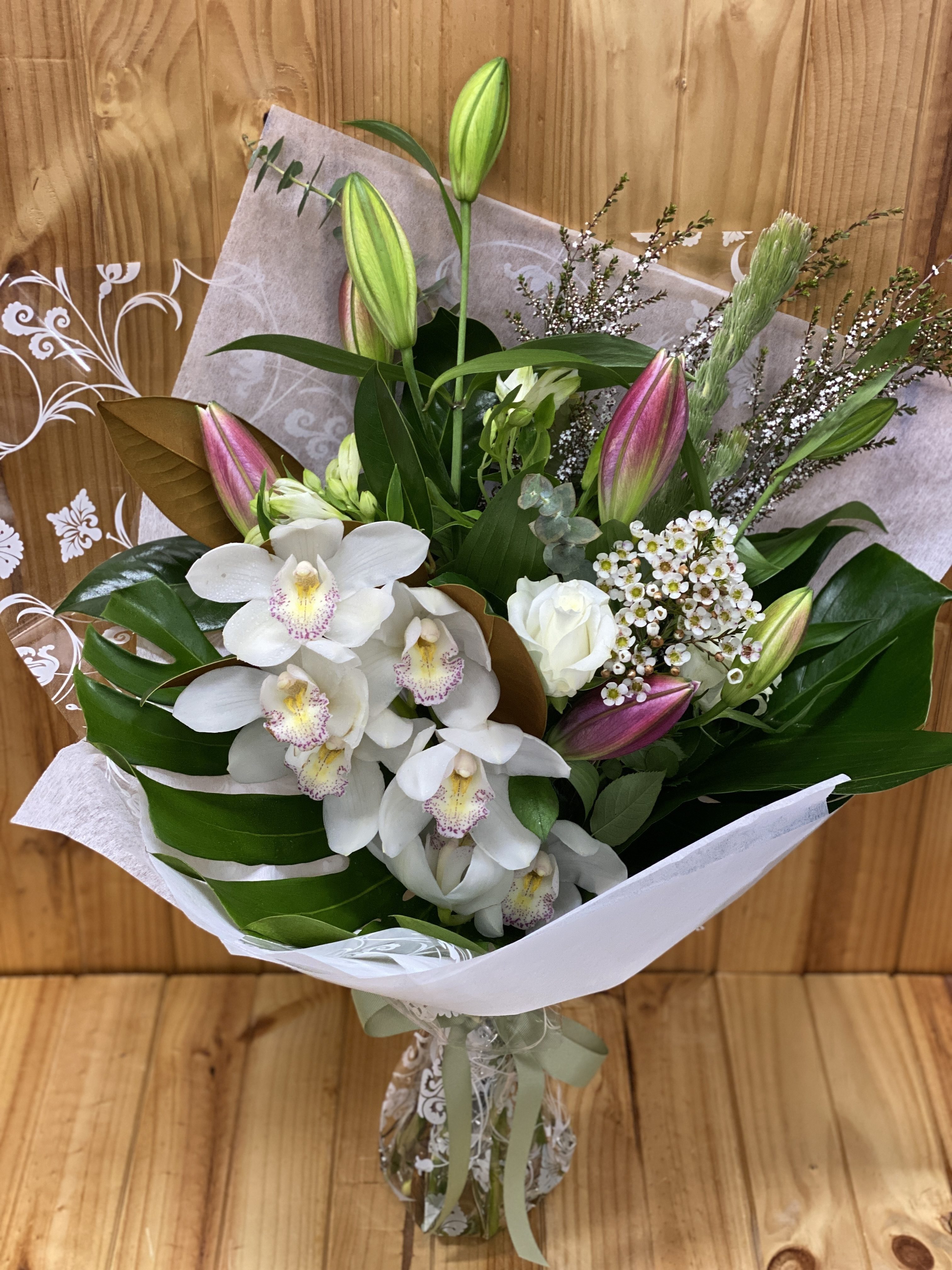 Cymbidium blooms