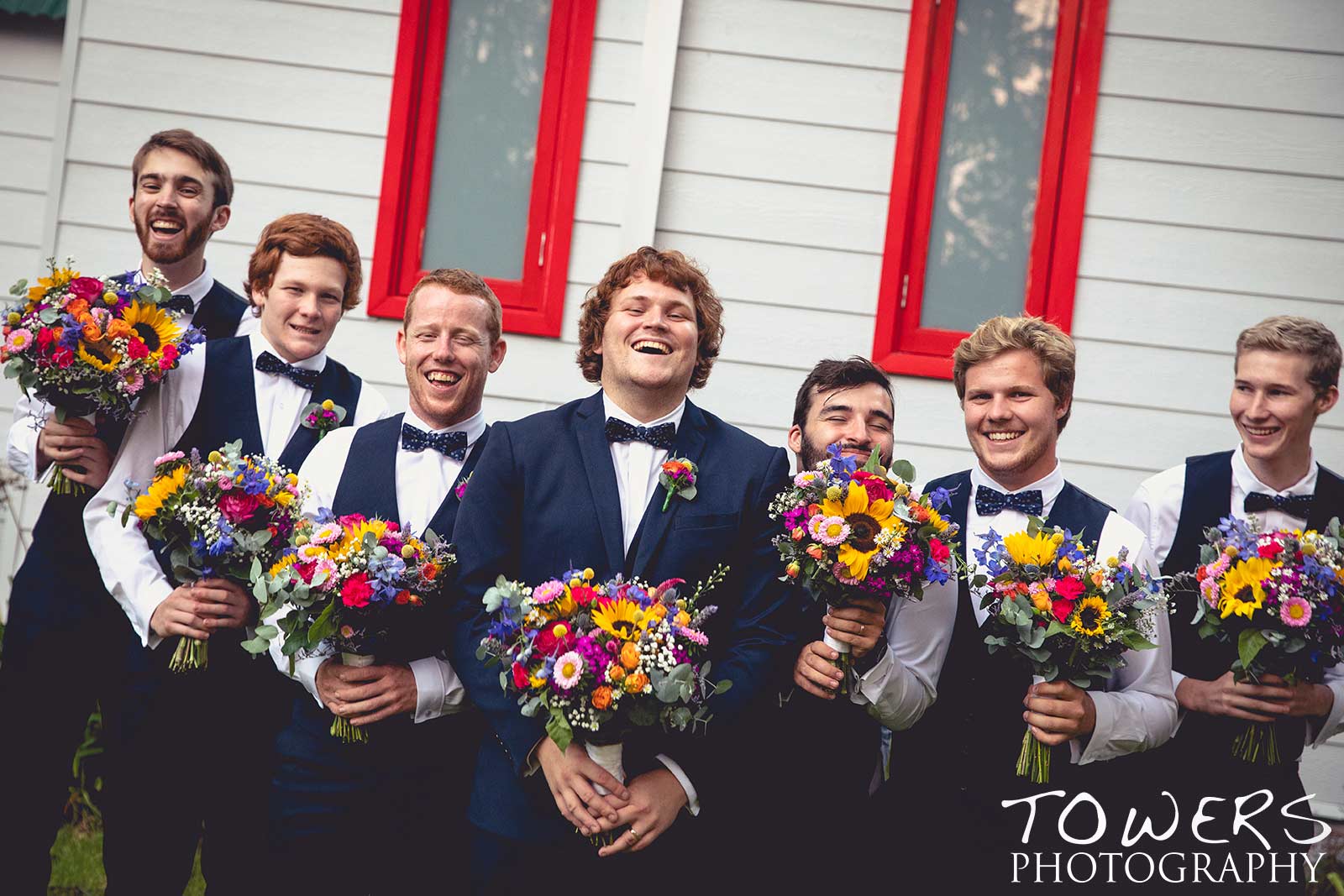 Bridal party flowers